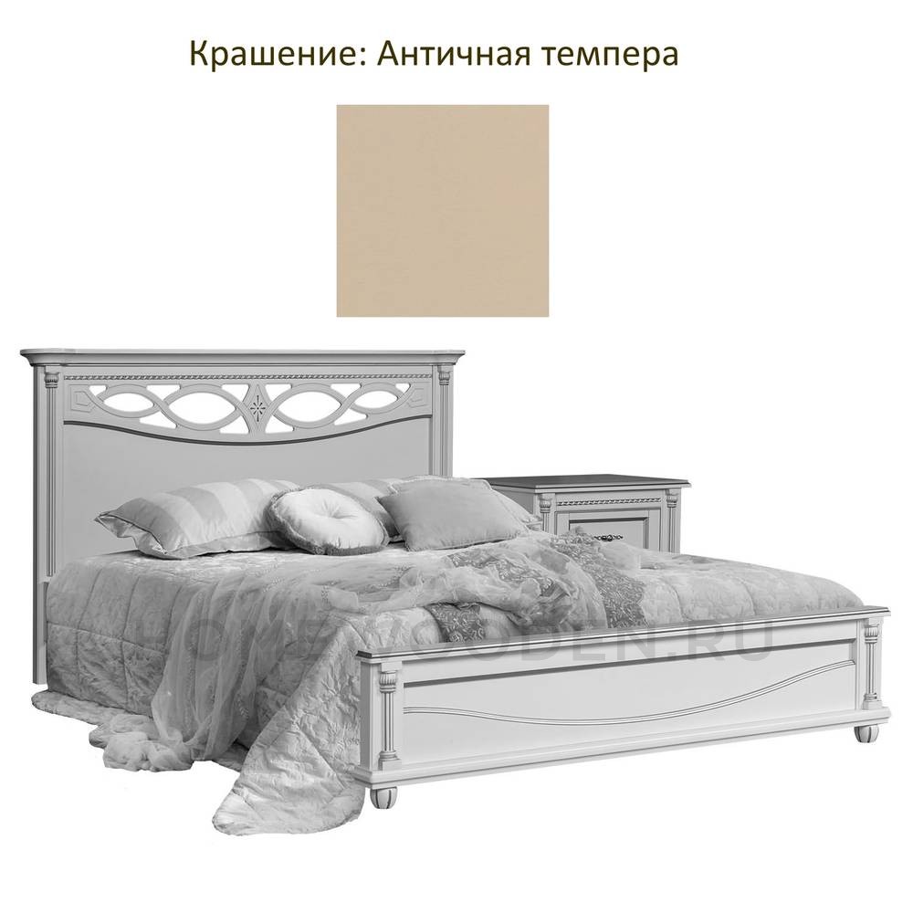 Кровать двойная Валенсия Классик (П254.51)