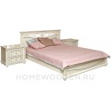 Кровать двойная Валенсия Классик (П254.51)
