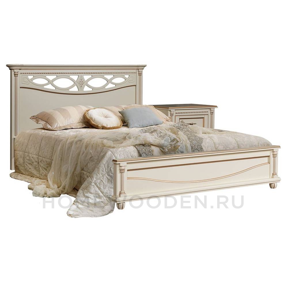 Кровать двойная Валенсия Классик (П254.51)