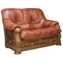 Кожаный диван Престиж двухместный