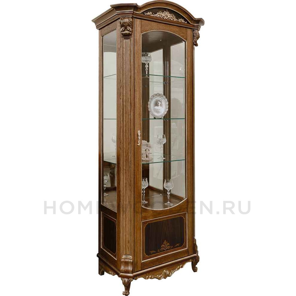 Шкаф с витриной Альба 8 П485.08