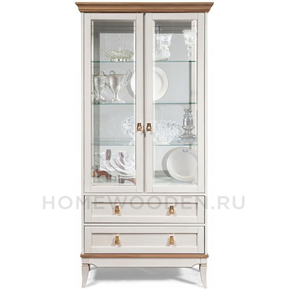 Шкаф с витриной Тельма ГМ-6507