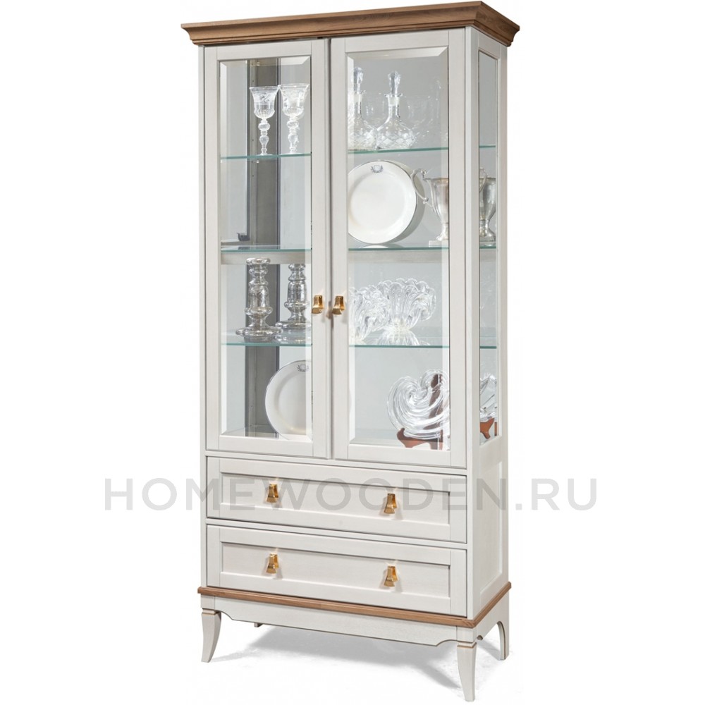 Шкаф с витриной Тельма ГМ-6507