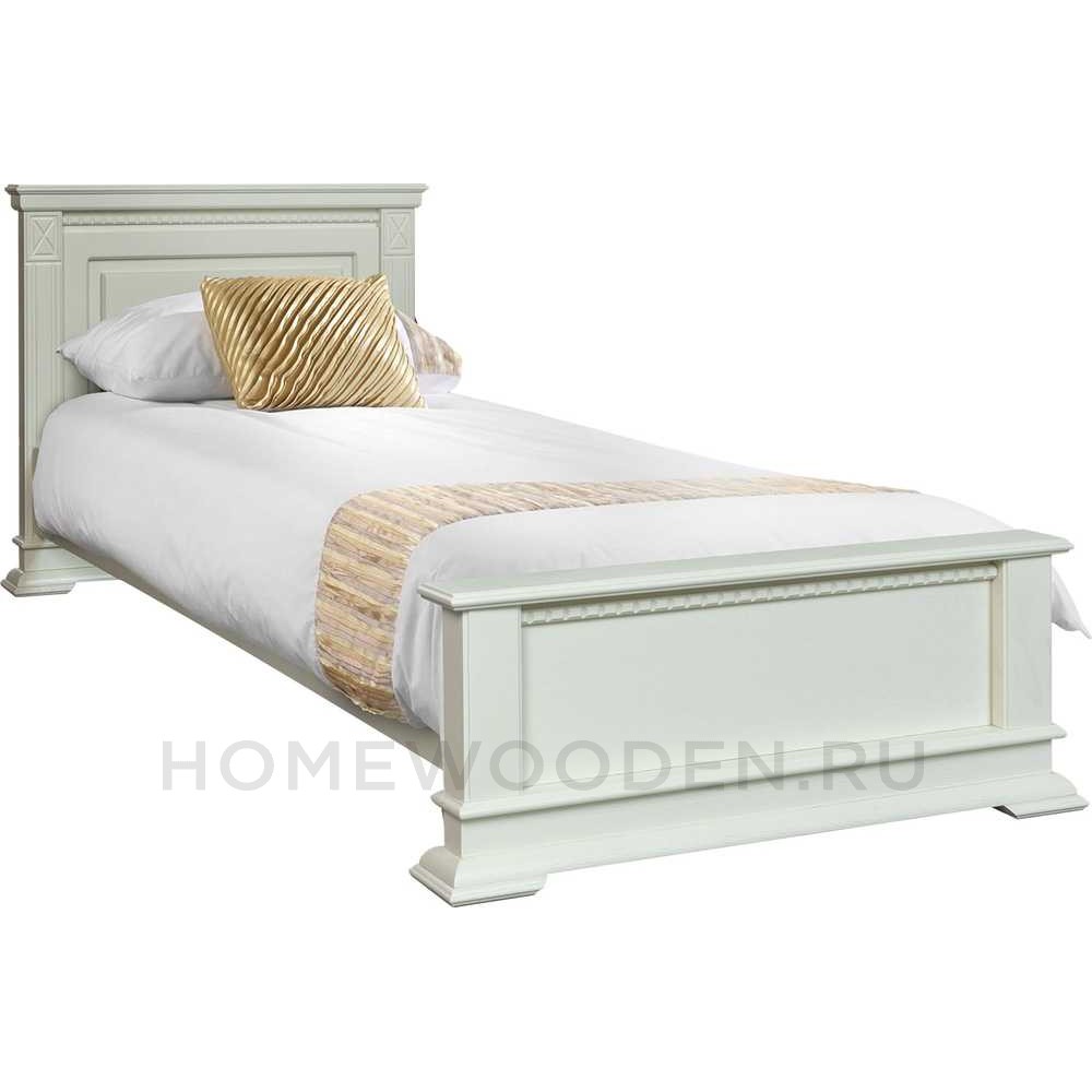 Кровать одинарная Верди Классик с низким изножьем П3.0487.1.11 (П434.05/1м)