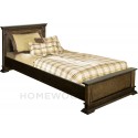 Кровать одинарная Верди Классик с низким изножьем П3.0487.1.11 (П434.05/1м)