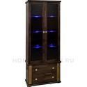 Шкаф с витриной Тунис П343.12Ш