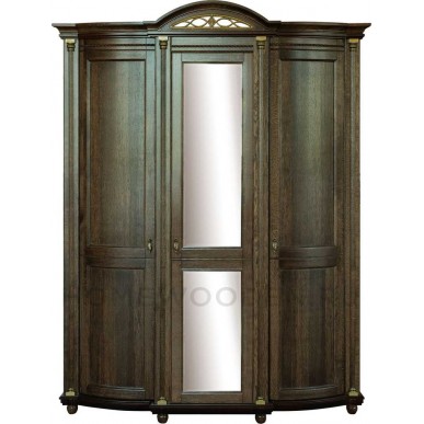 Шкаф для одежды 3д Валенсия Д Классик П3.0591.1.10 (568.10)