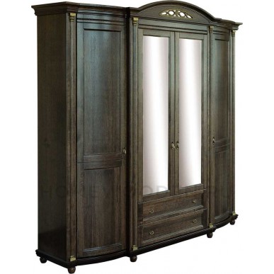 Шкаф для одежды 4д Валенсия Д Классик П3.0591.1.11 (568.11)