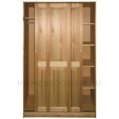 Шкаф-купе трехдверный Оскар-3