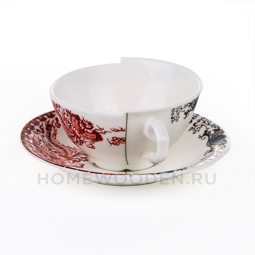 Чайная пара Seletti hybrid Zora