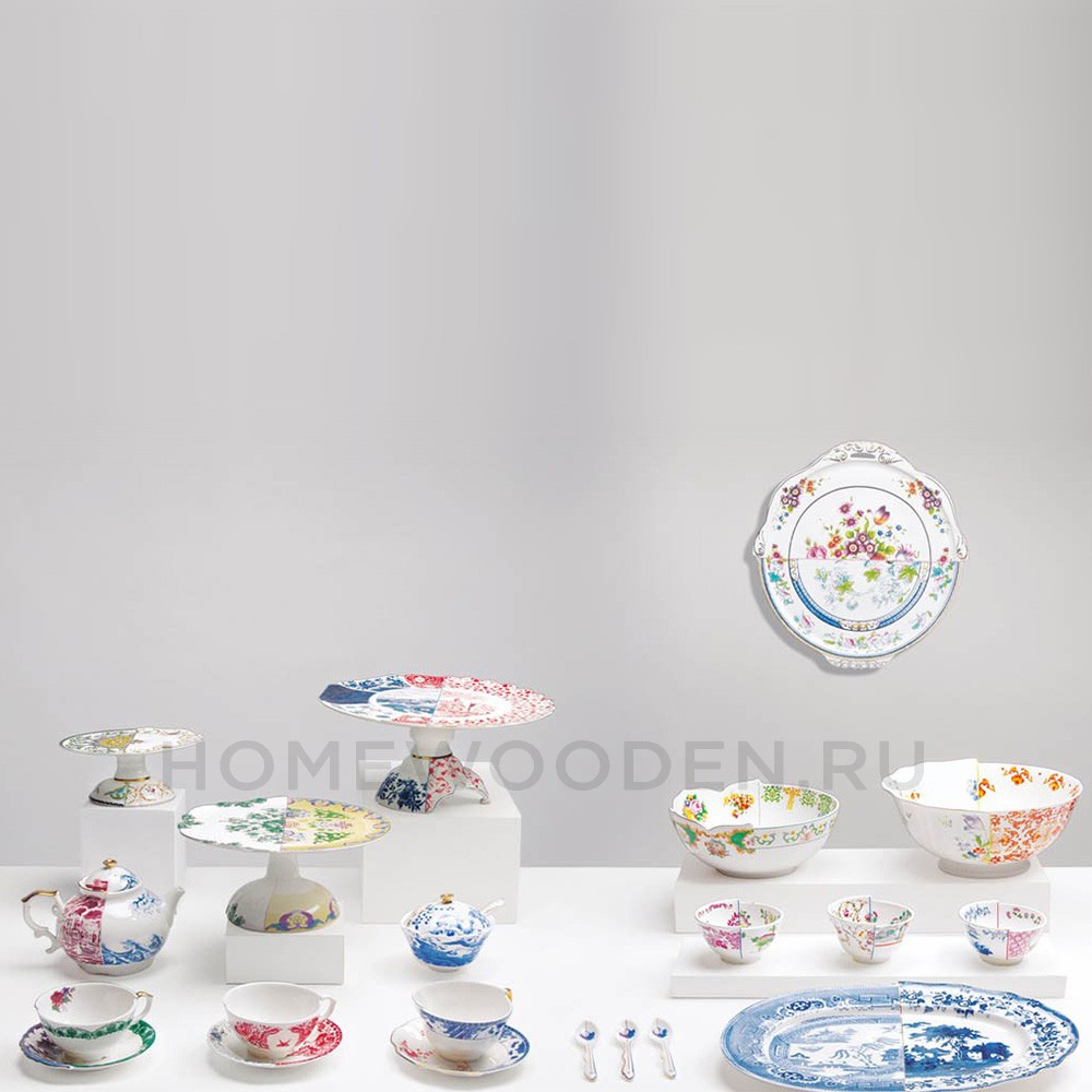 Чайная пара Seletti hybrid Zora