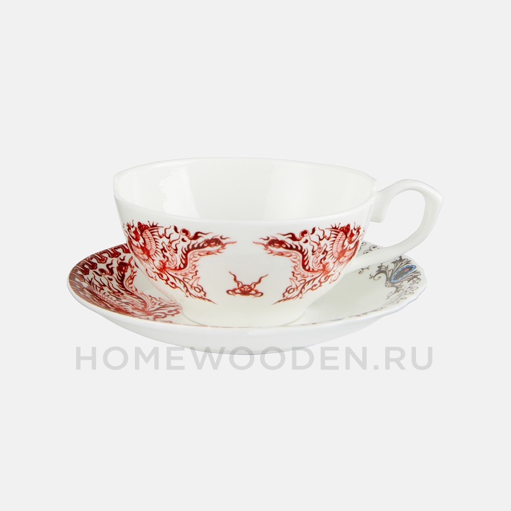 Чайная пара Seletti hybrid Zora