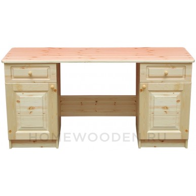 Стол письменный (Тумбы: ящик-дверь + ящик-дверь)