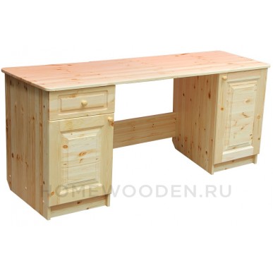 Стол письменный (Тумбы: дверь + ящик-дверь)