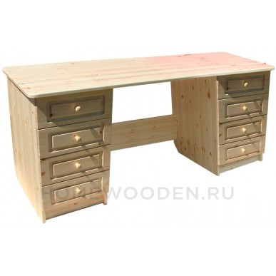 Стол письменный (Тумбы: 4 ящика + 4 ящика) Стол письменный (Тумбы: 4 ящика + 4 ящика)