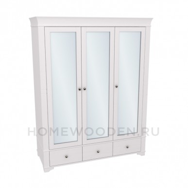 Шкаф Бейли 3-х створчатый с зеркалами