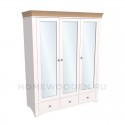Шкаф Бейли 3-х створчатый с зеркалами