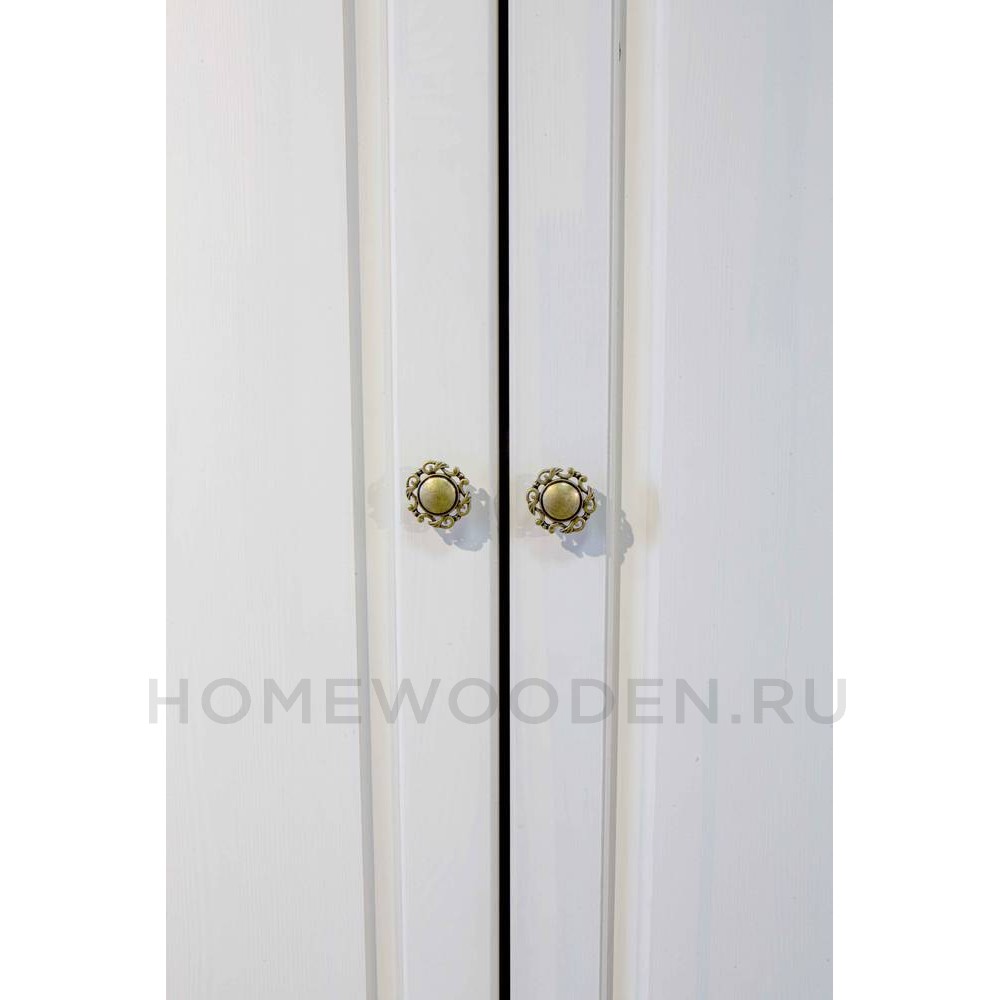 Шкаф 2х дверный Лебо со стеклом