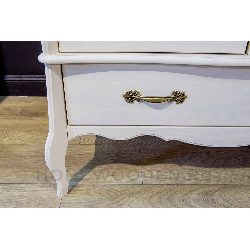 Шкаф 2х дверный Лебо со стеклом