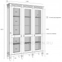 Стеллаж Ольса 330/000 из массива сосны