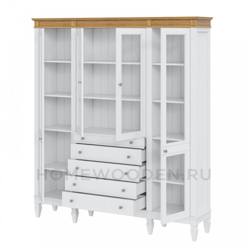 Стеллаж Ольса 422/014 из массива сосны