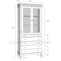 Стеллаж Ольса 202/014 из массива сосны