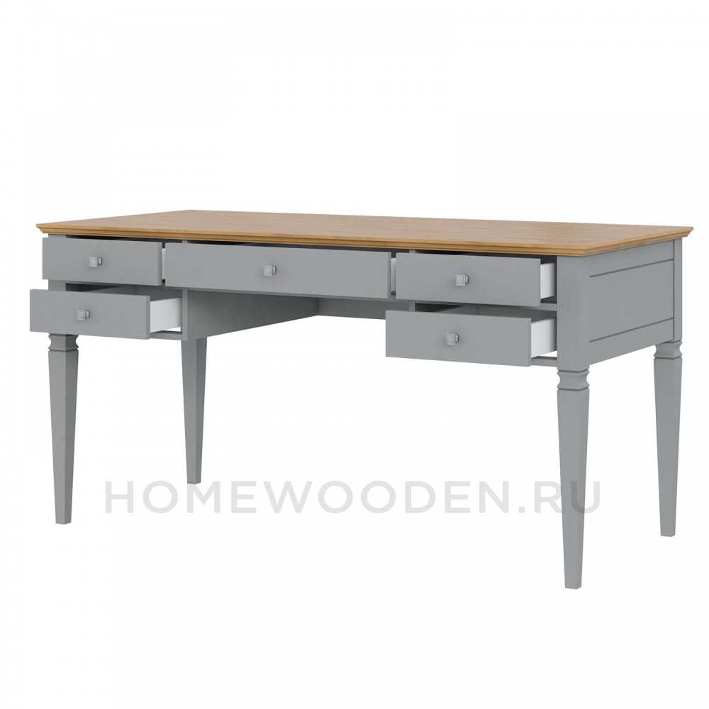 Стол письменный Ольса 005 из массива сосны
