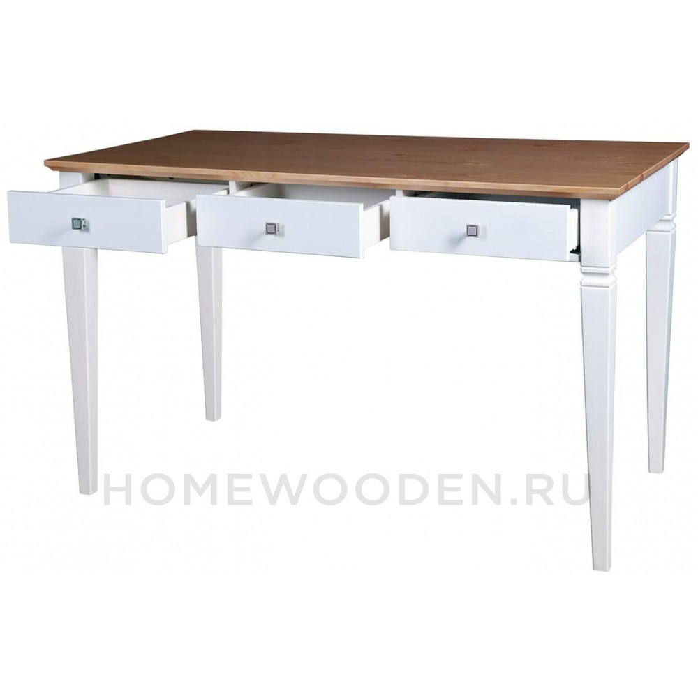 Стол письменный Ольса 003 из массива сосны