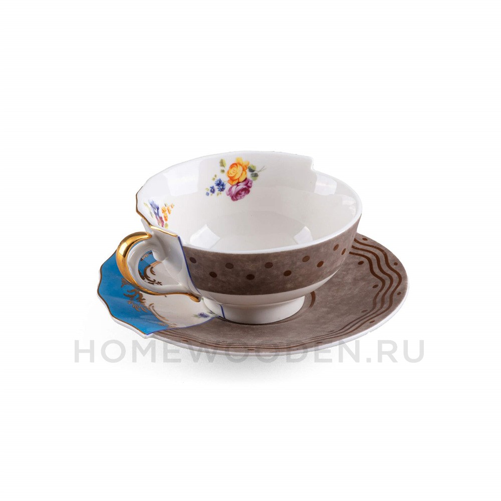 Чайная пара Seletti hybrid Kerma