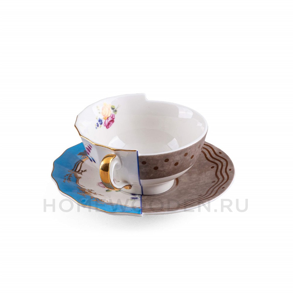 Чайная пара Seletti hybrid Kerma