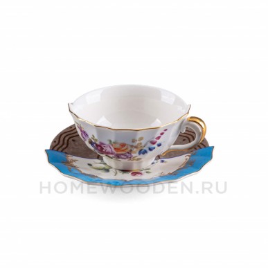 Чайная пара Seletti hybrid Kerma