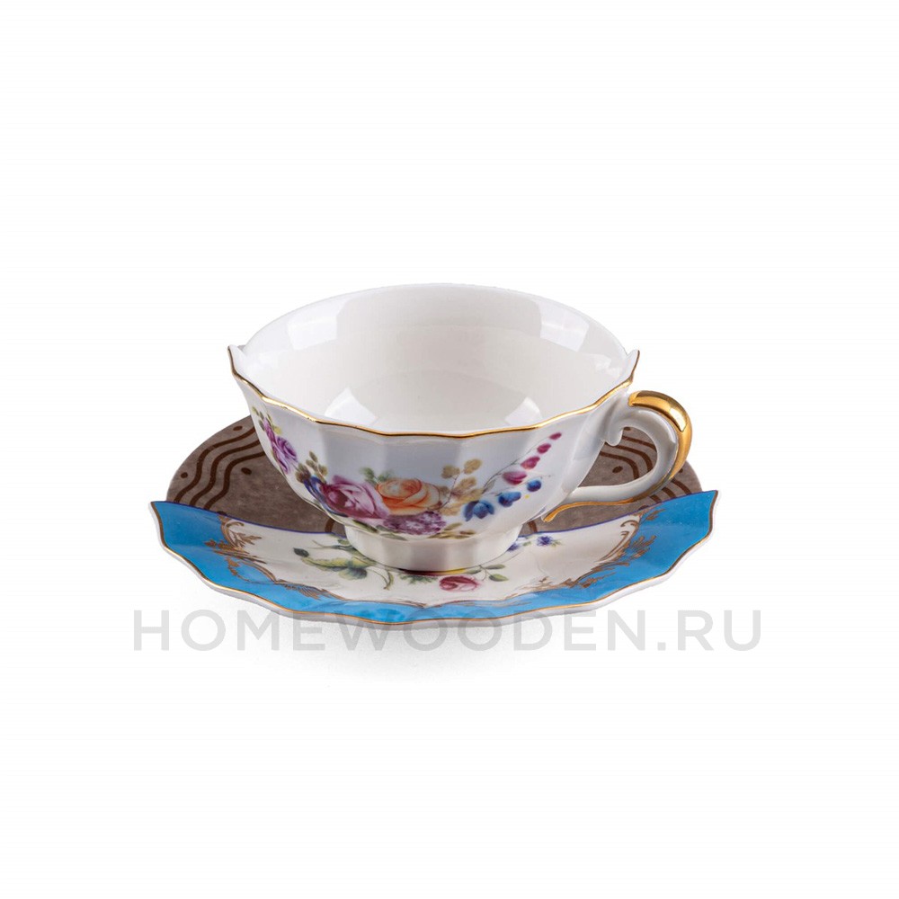 Чайная пара Seletti hybrid Kerma