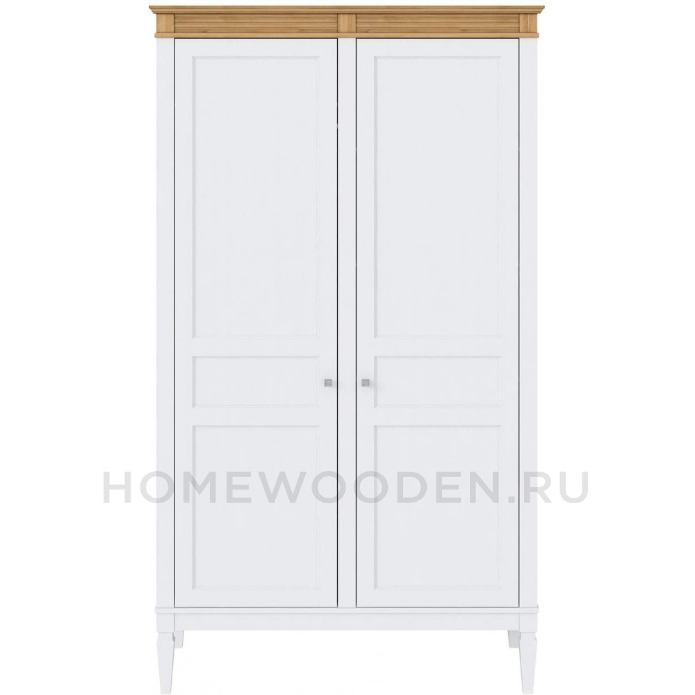 Шкаф для одежды Ольса 02 из массива сосны