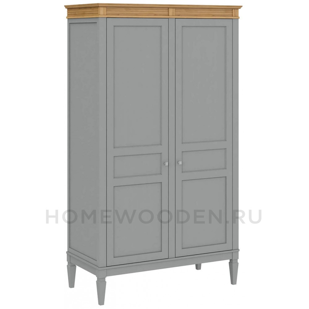 Шкаф для одежды Ольса 02 из массива сосны
