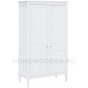 Шкаф для одежды Ольса 02 из массива сосны