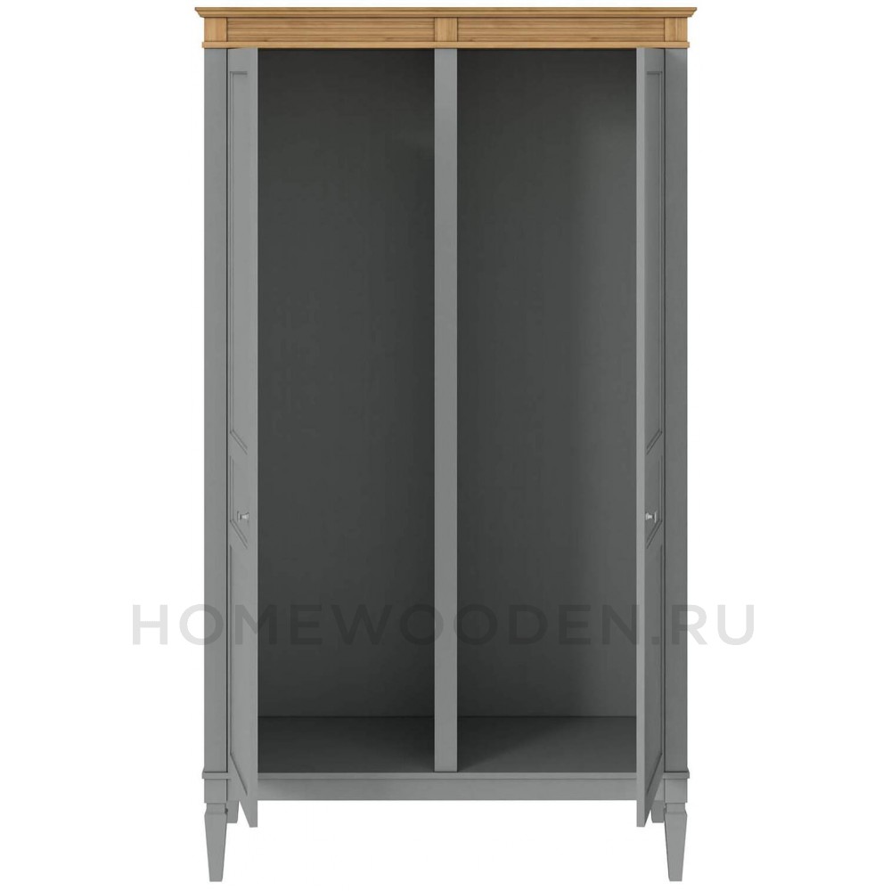 Шкаф для одежды Ольса 02 из массива сосны