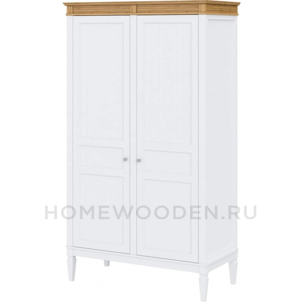 Шкаф для одежды Ольса 02 из массива сосны