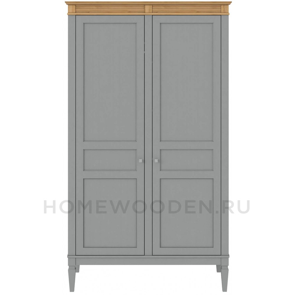 Шкаф для одежды Ольса 02 из массива сосны