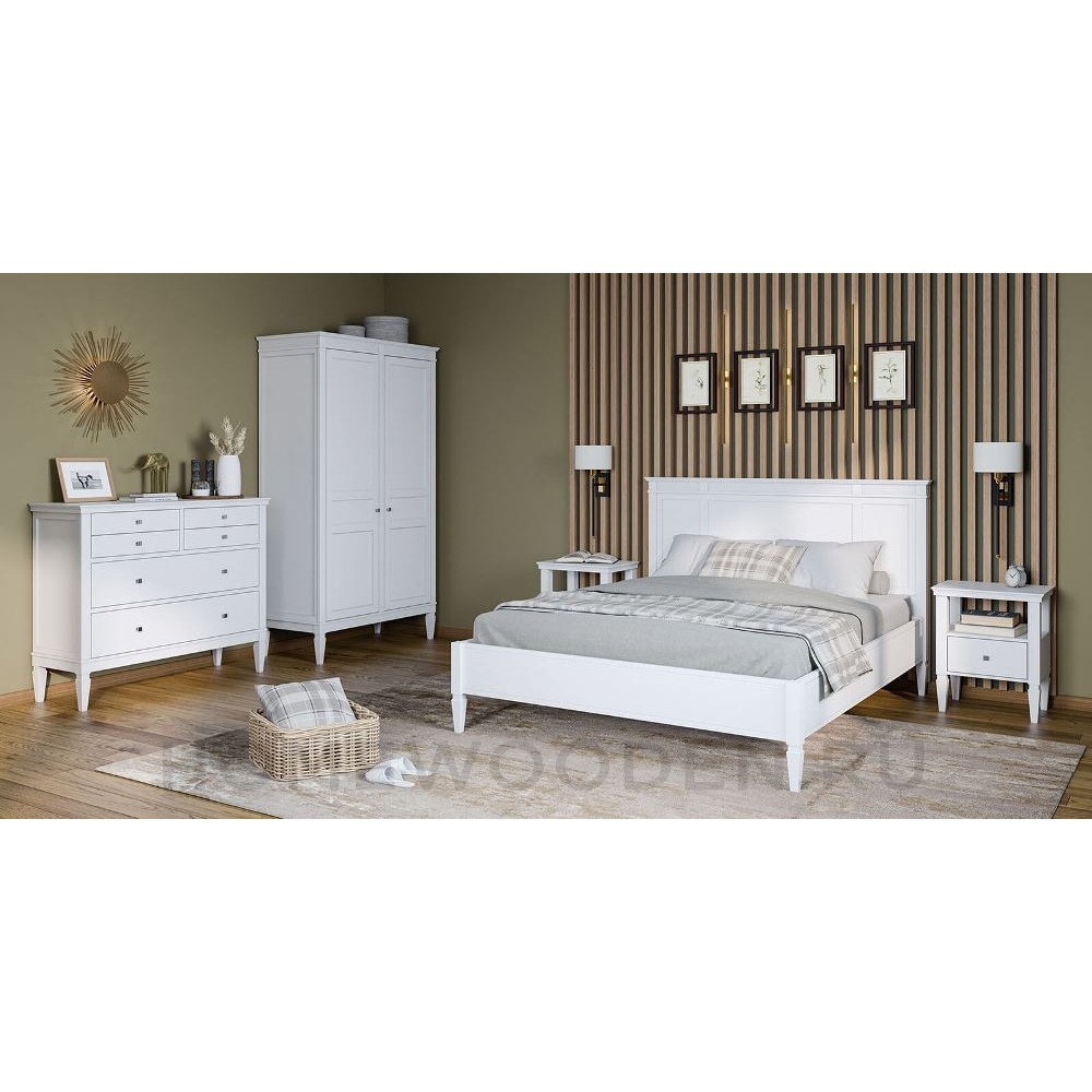 Тумба прикроватная Ольса 01 из массива сосны