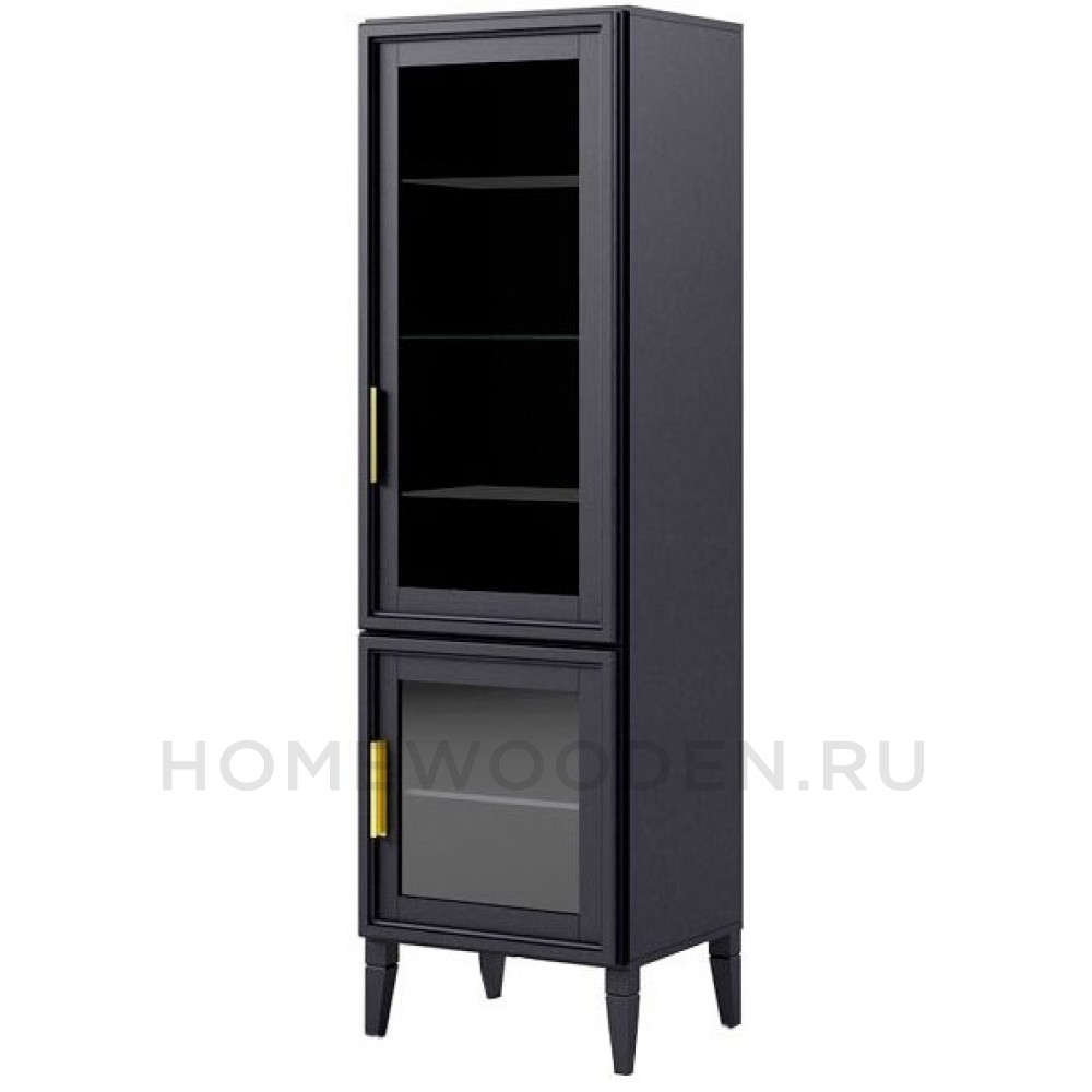 Шкаф витрина D-2 Чарли (полки-шпон) ВМФ 1525