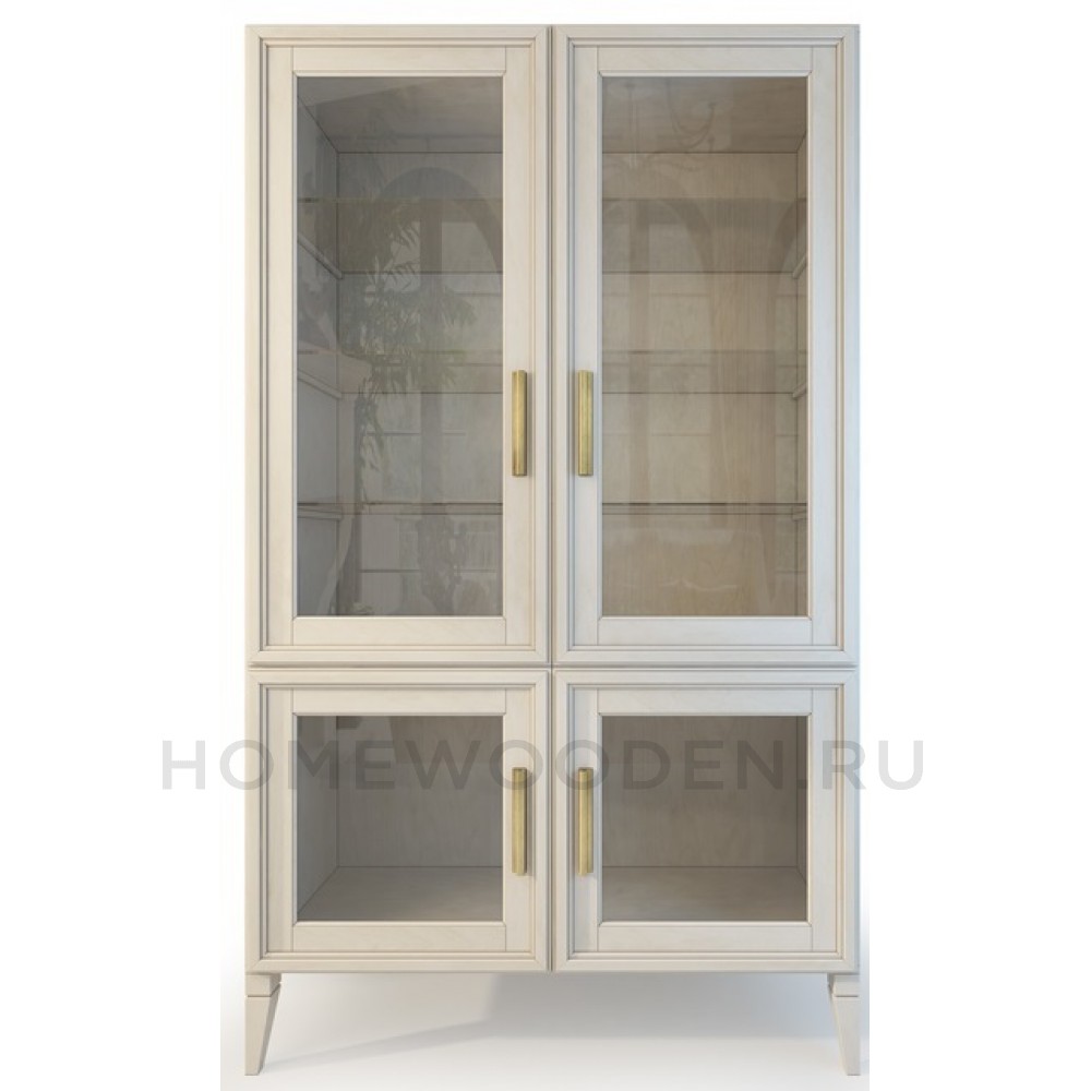 Шкаф витрина D-4 Чарли (полки-шпон) ВМФ 1503