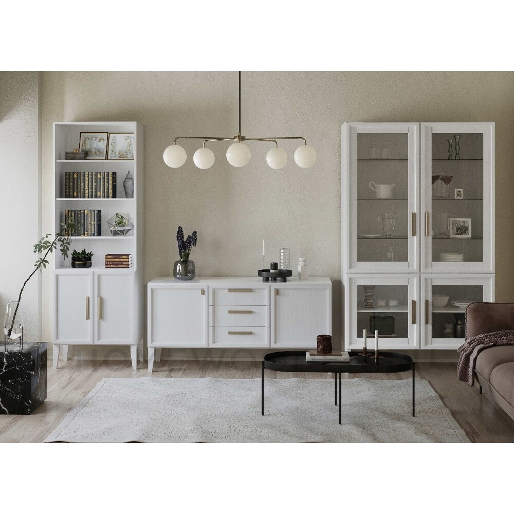 Шкаф витрина D-4 Чарли (полки-шпон) ВМФ 1503