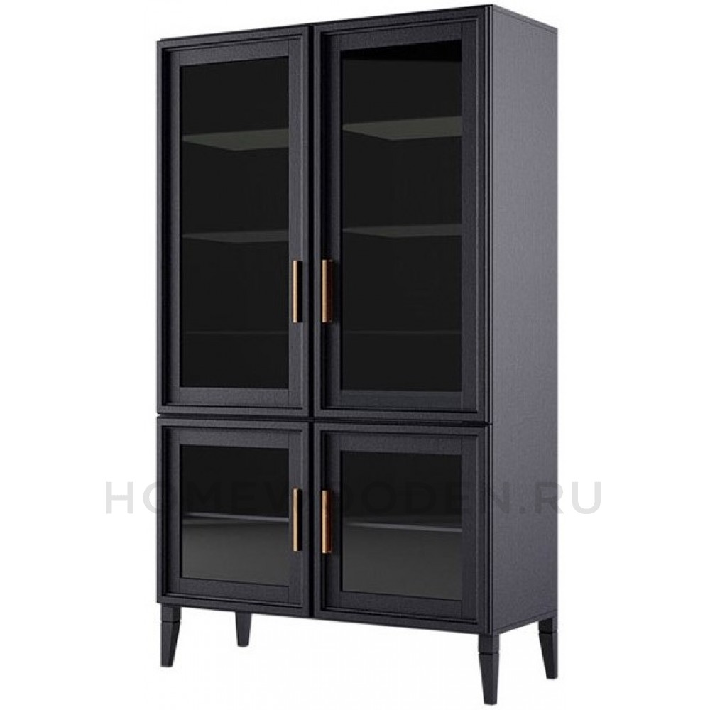 Шкаф витрина D-4 Чарли (полки-шпон) ВМФ 1503