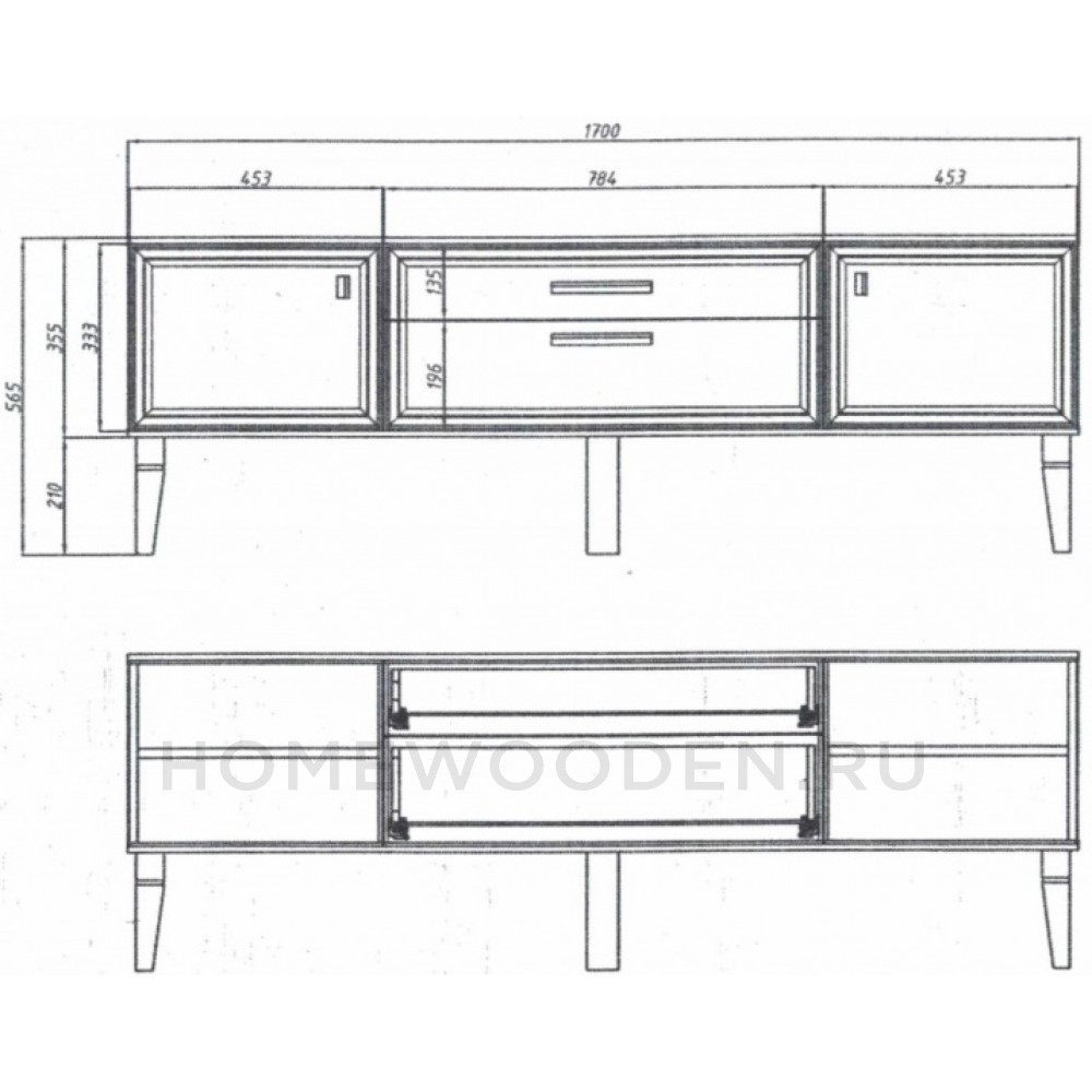 Тумба В2D2 Чарли ВМФ 1524