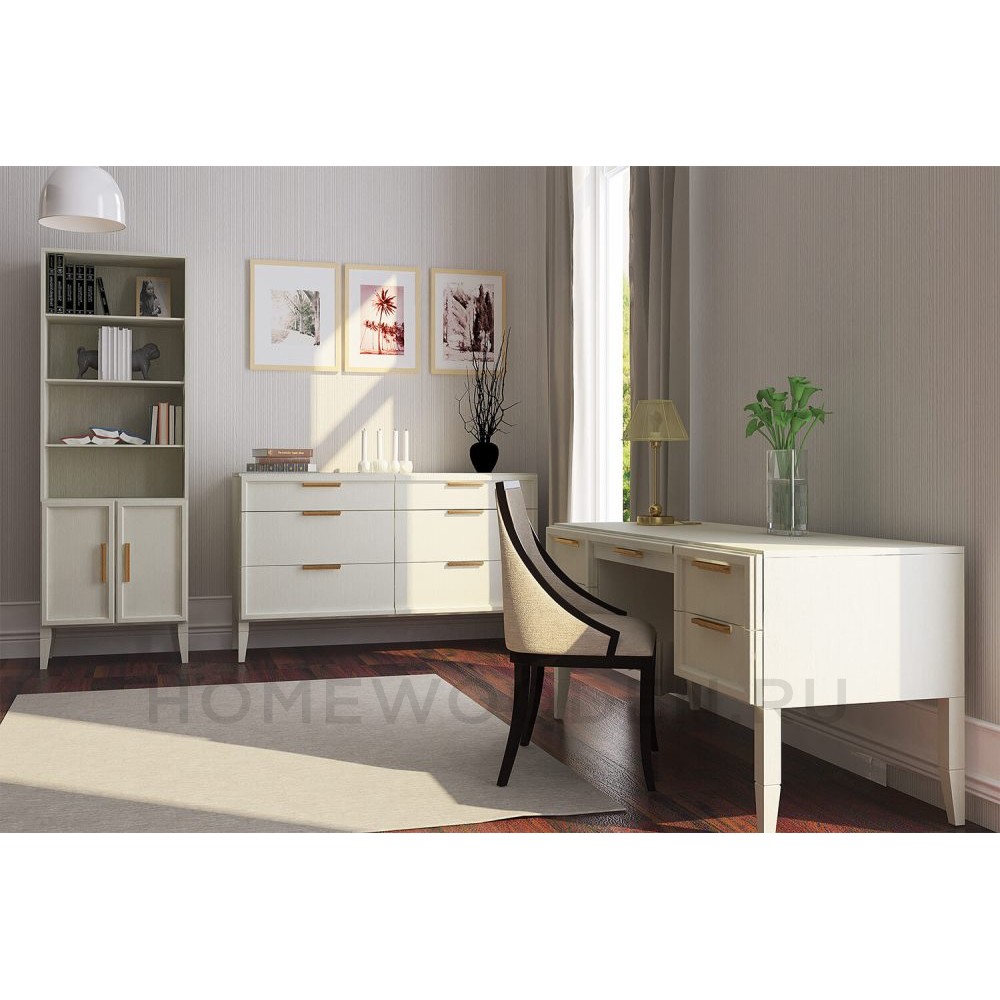 Стол письменный двухтумбовый Чарли ВМФ 1508