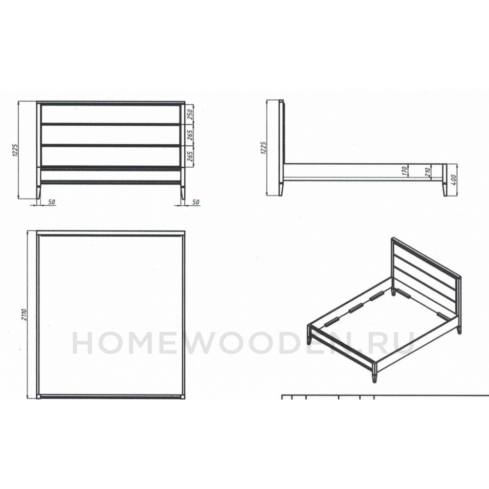 Кровать Чарли