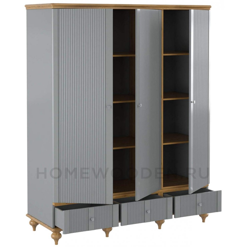 Шкаф для одежды Рандеву 33 из массива сосны