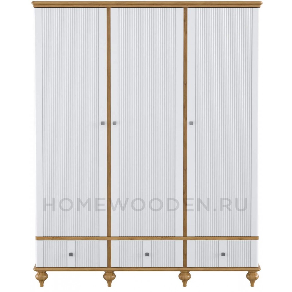 Шкаф для одежды Рандеву 33 из массива сосны