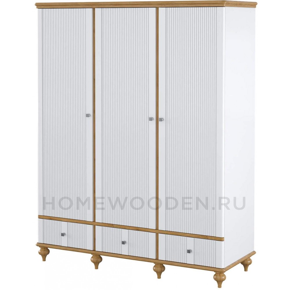 Шкаф для одежды Рандеву 33 из массива сосны