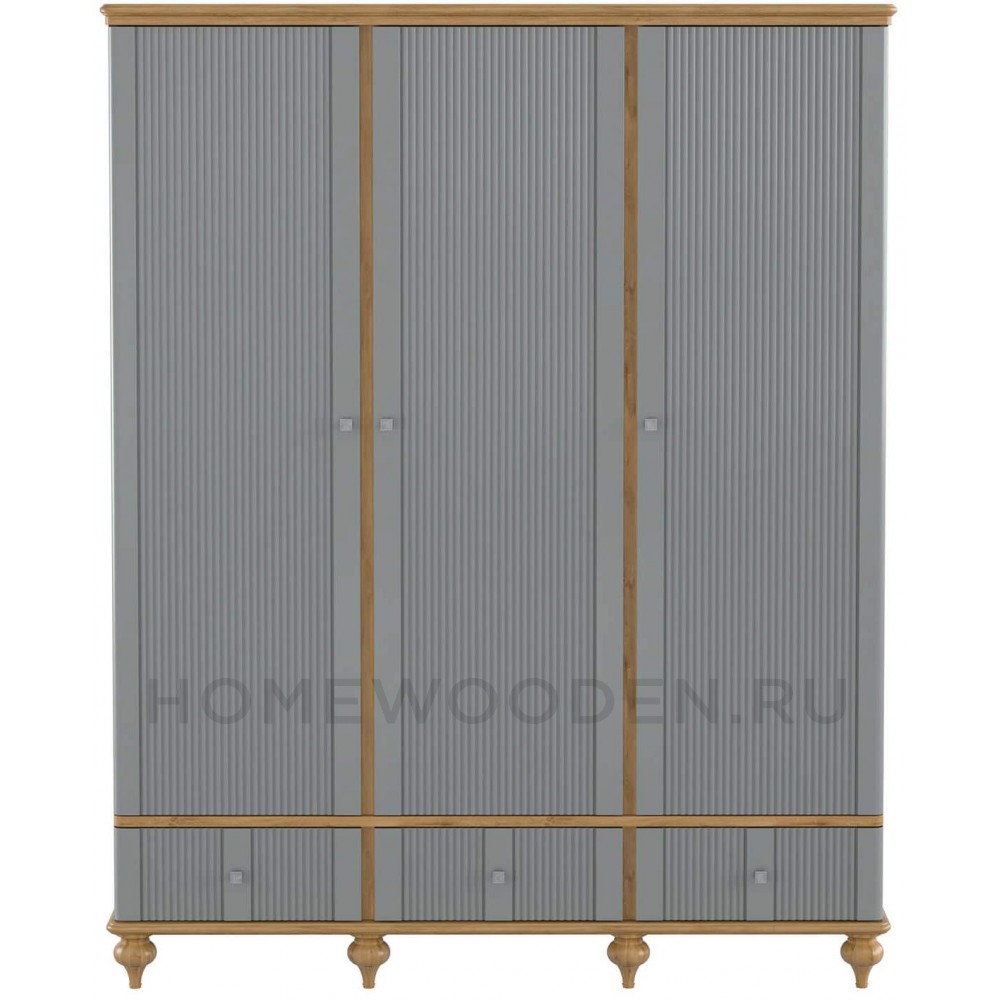 Шкаф для одежды Рандеву 33 из массива сосны